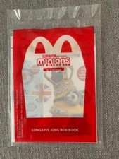 BN Mcdonald happy meal children minions the rise of gru *Long live king bob book