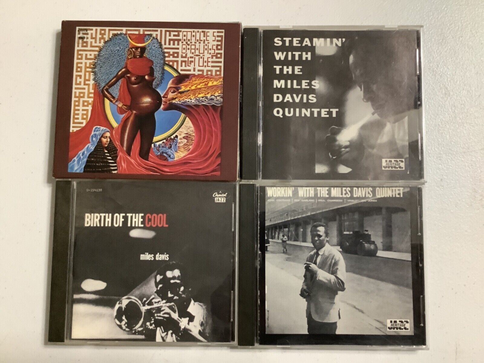 Miles Davis CD Lot x 4 Columbia/ see description and pictures