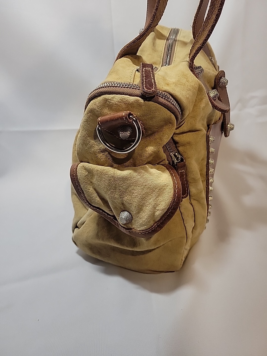 TSD The Same Direction Western Washed Canvas Leat… - image 4