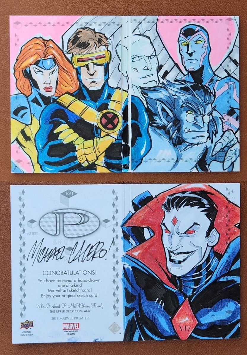 MARVEL PREMIER 2017 X-MEN sketch card 【公式通販】