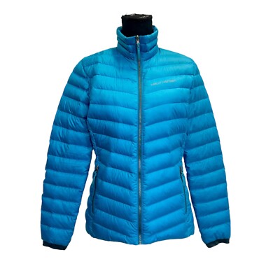 Helly Hansen Verglas Collar Down Hybrid Insulator Amethyst Blue Quilted Womens S