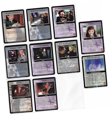 Babylon 5 CCG - Promo Card & Box Topper Card Selection - Deluxe Shadows Psi WOF