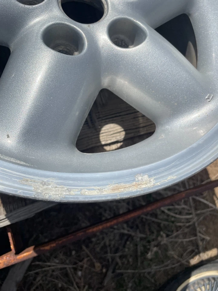 Jeep Cherokee (1996) Wrangler (1997-2001) Wheel Rim 15" 9016 SILVER - Image 3 of 4