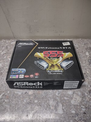 ASRock 970 Extreme3 R2.0 AM3+ Motherboard ATX AMD FX 8320 CPU COMBO !!!