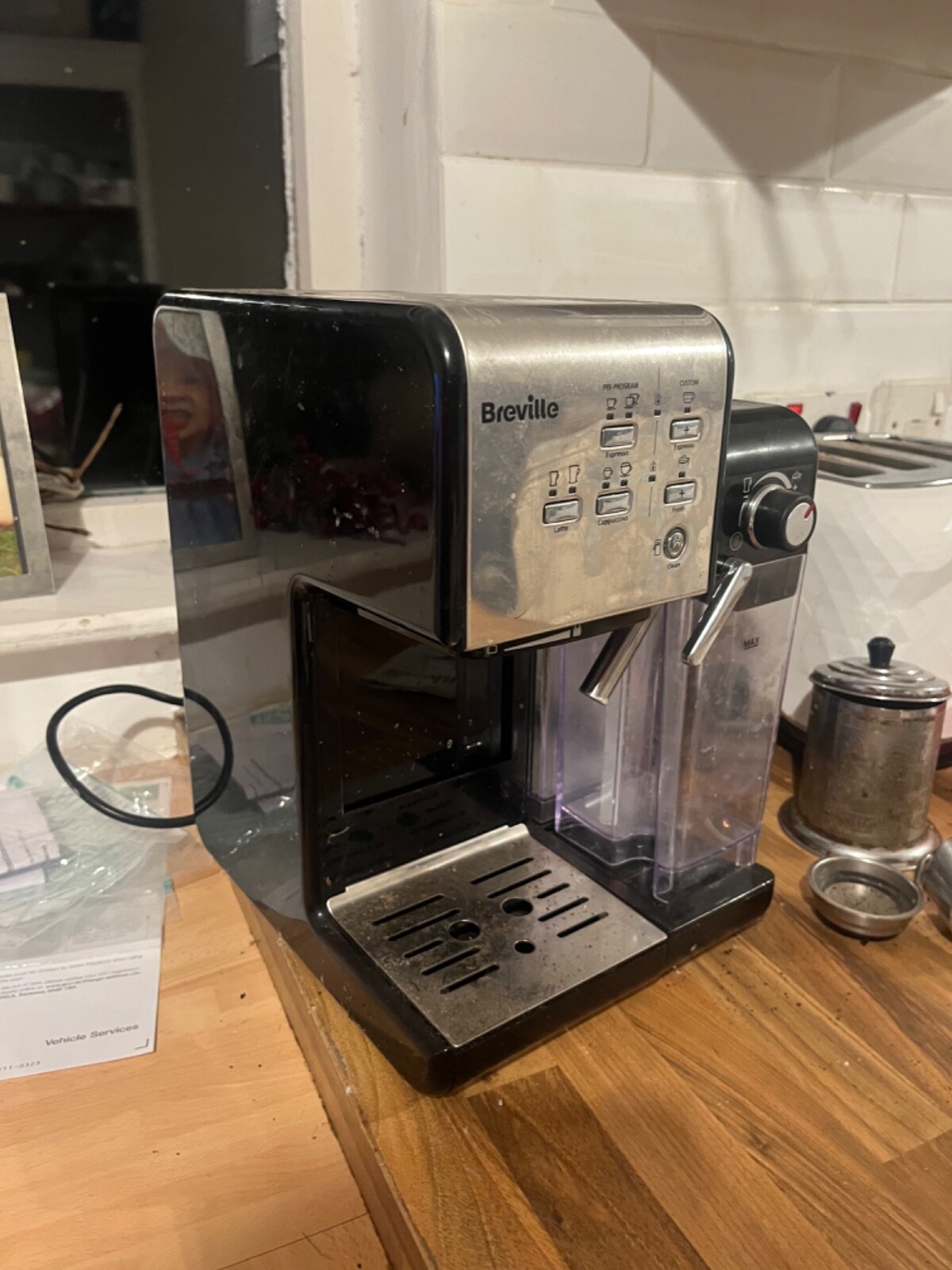 Breville CoffeeHouse Coffee Machine Espresso, Cappuccino