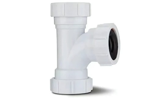 Polypipe WTCD Condensa T-shirt universale spazzata 21,5mm x 40mm alternativa ai rifiuti - Foto 3 di 6