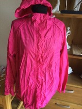 Image of REGATTA RAIN COAT BREATHABLE WATERPROOF ISOLITE PAKKA POCKET SIZE 16 BNWT