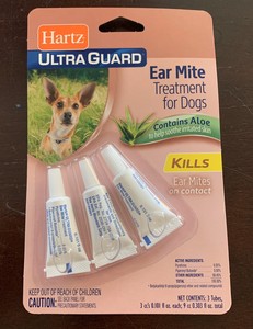 hartz ultraguard ear mite treatment for dogs