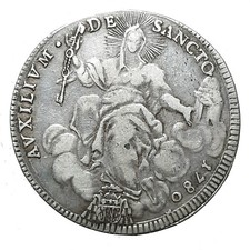 [NC] PIO VI - STATO PONTIFICIO - SCUDO 1780 A. VI (nc901b)