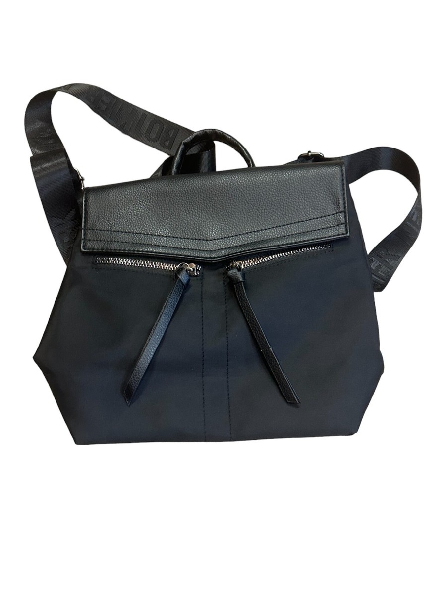 Botkier mini backpack black vegan imitation leather accents  display picture 3
