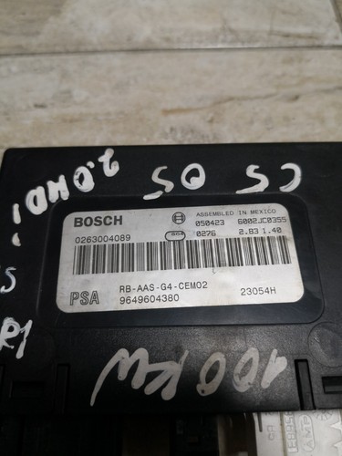 Citroen C5 2005/Parking PDC control unit/module/0263004089/9649604380 - Picture 2 of 6