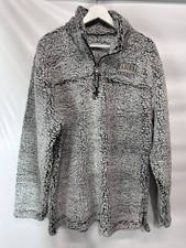 Madonna University Gray Sherpa Pullover 1/4 Z...
