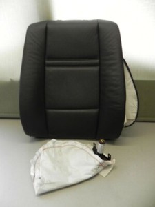 BMW X5 E70 Leder Sitzpolster für Fahrersitz Sitz Links Vorne Schwarz LUSW DEF