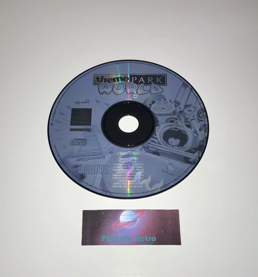 Theme Park World - PS1 Loose Version Française PlayStation Sony - Photo 1/1