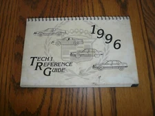 1996 Cadillac - Factory Original - Tech 1 Reference Guide