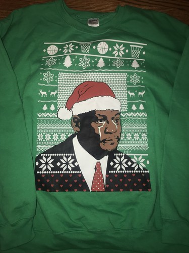 MICHAEL JORDAN CRYING MEME CHRISTMAS 
