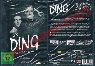 DVD DAS DING AUS EINER ANDEREN WELT THE THING (1951) Howard Hawks Klassiker NEU