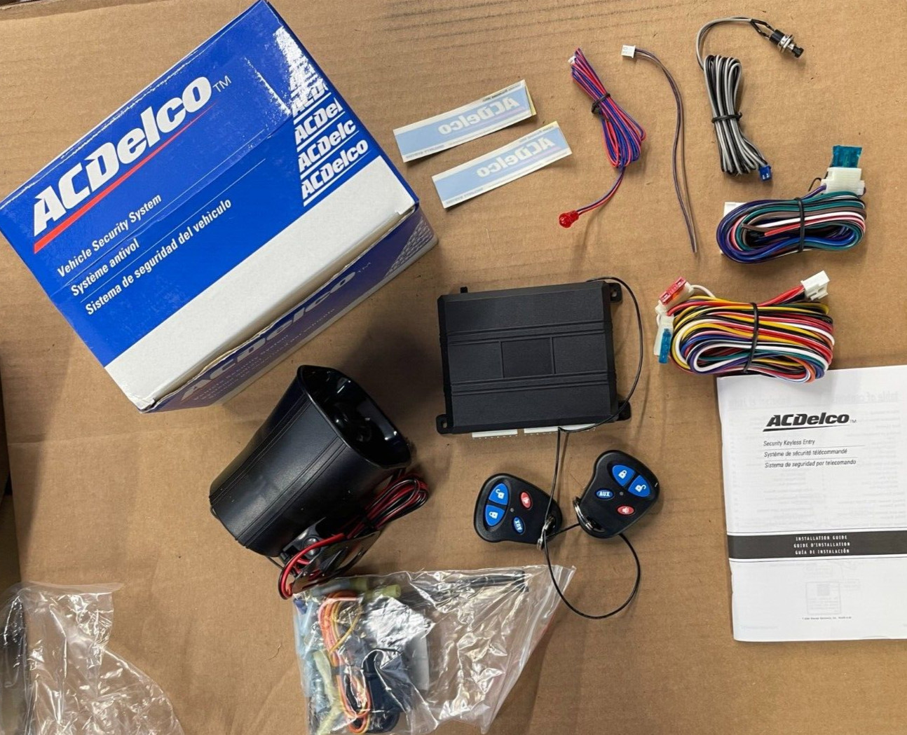 NOS NEW DIRECTED DEI AC DELCO CAR ALARM 240D SECURITY SYSTEM