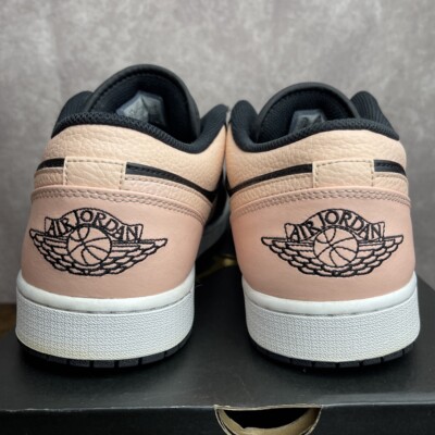 Air Jordan 1 Low Crimson Tint Size 12.5 553558-034 Pink Black OG