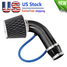 3'' Car Cold Air Intake Filter Induction Pipe Power High Flow Hose System Kit