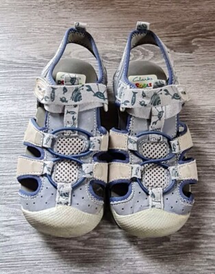 Sandals Clarks Doodles Online 202788 Florence Toddler Blue Suns