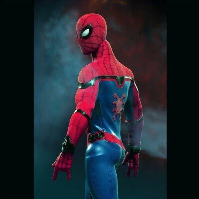 1/6 Scale Spider Man Action Figure 12" Toy Hot Tom Holland Custom ❶USA IN STOCK❶ - Foto 3
