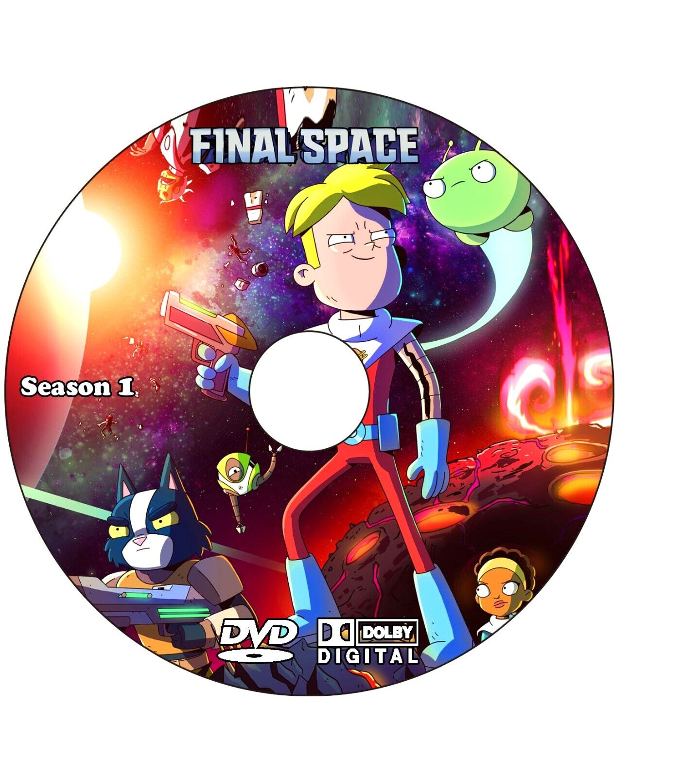 Final Space Series Season 1 to 3 and Episodes 1 to 36 with English Audio