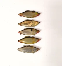 (5) Bill Lewis Rat-L-Trap 1/2 oz Lipless Crankbait Fishing Lure Lot of 5