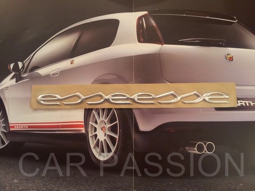 SCRITTA LOGO SIGLA ESSEESSE FIAT 500 PUNTO PER - Foto 9