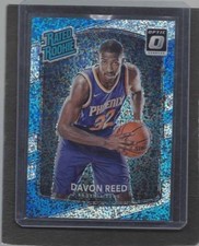 DAVON REED 2017-18 DONRUSS OPTIC WHITE SPARKLE RATED ROOKIE SSP PRIZM RC /20