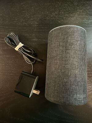 Amazon Echo (2nd Generation) Smart Assistant Alexa -Black/Grey Fabric