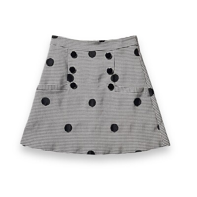 Alannah Hill 'Little Miss Perfect' Houndstooth Skirt Size 10