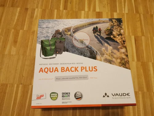 OVP Vaude Fahrradtaschen Aqua Back Plus Paar parrot green 51l unbenutzt