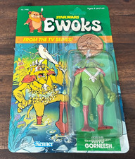 Kenner King Gorneesh Star Wars Ewoks 1985 Action Figure With Coin