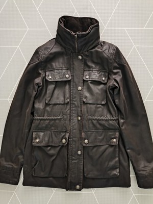 Fat Face Sussex Heritage Wax Effect Coat Size