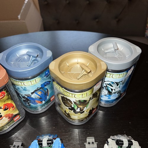 LEGO Bionicle Bohrok (8560 - 8565) von 2002 mit allen 6 - Krana - Kanistern - Anleitungen - Bild 14 von 21