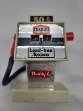 Buddy L - Texaco Lead-free Gas Pump Toy - 50c/Gallon - 4" Tall