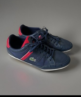 Lacoste Chaymon 319 3 CMA Fashion sneakers LowProfile Trainer Shoes ^Navy Red~10