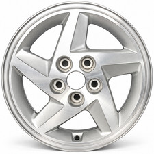 1993 Mitsubishi Eclipse 16" OEM Wheel Rim - Machined Silver