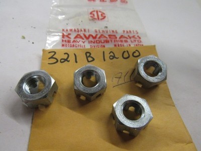 NOS Kawasaki KX450 F12MX Front Axle Nut   321B1200A    SOLD AS 4