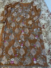 Desi Indian Pakistani 3 Piece Wedding Wear Suit