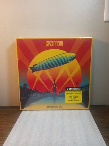 Led Zeppelin – Celebration Day 3LP 180g Vinyl Box Set NEW Sealed 2012 Hard Rock