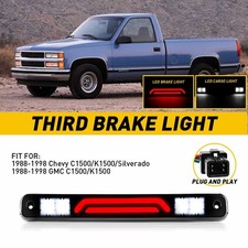 Smoked LED Tail Third Cargo 3rd Brake Light For 1988-1998 Chevy K1500/Silverado