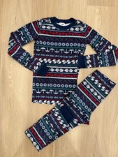 Hanna Andersson Pajamas Sz 160 US 14-16  EUC   STAR WARS FAIR ISLE