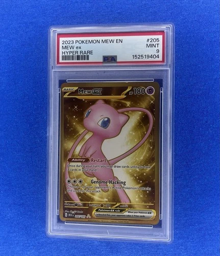 2023 Pokemon MEW EN mew Ex Hyper Rare #205 PSA 9