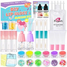 DIY Lip Gloss Making Kit - Make Your Own Lip Glosses Moisturizing DIY Lip Gla...