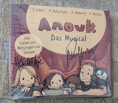 Anouk CD Das Musical 2 x signiert Peter Maffay & Hendrikje Balsmeyer