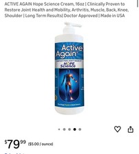 EFAC Pain Relieve Cream Clinically Test More Effective Topical Analgesic 16 oz 