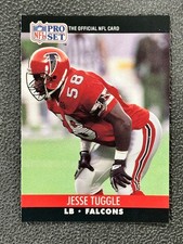 1990 Pro Set - Jessie Tuggle #432 (RC)