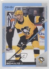 2020-21 O-Pee-Chee Blue Border Justin Schultz #60 0m8e